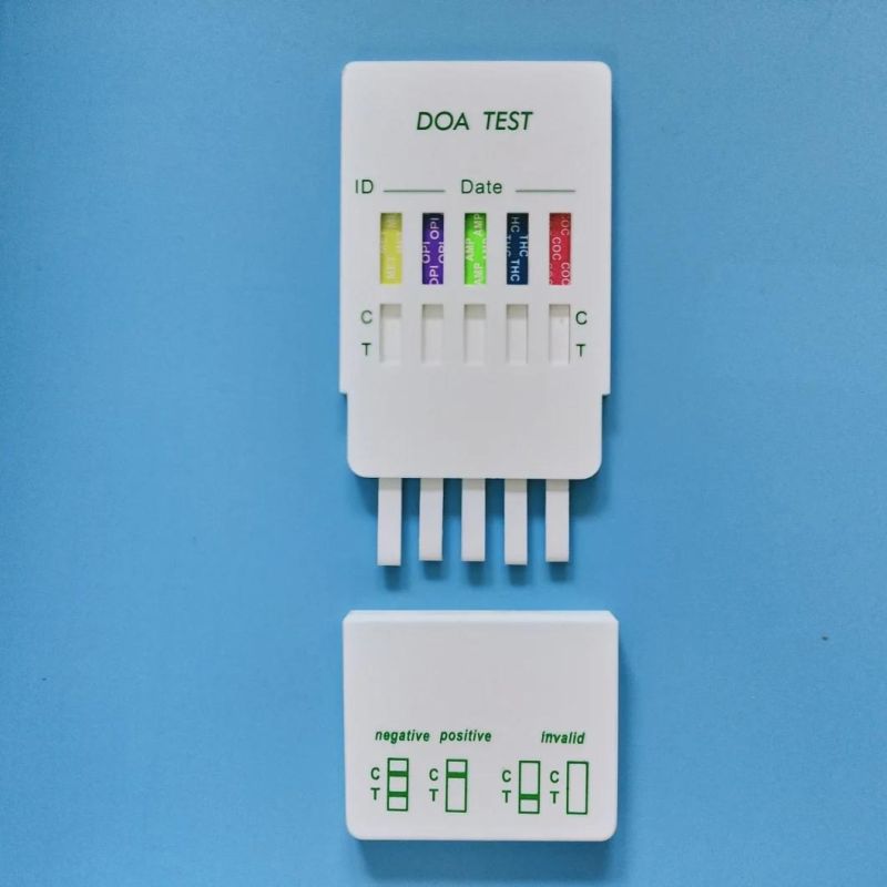 High Sensitivity Urine Drug Testing Equipment Drug of Abuse Test Kit Saliva Test Cassette Drug Rapid Test