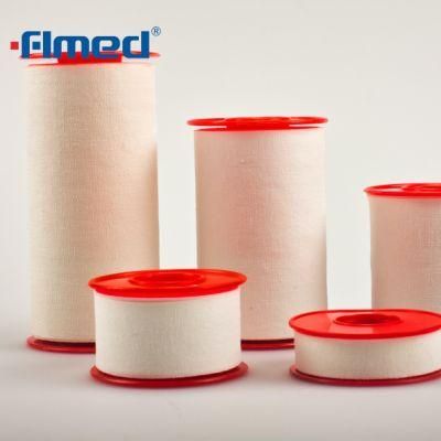 Medical Zinc Oxide Plaster Adhesive Tape for Health Care by Plastic Spool