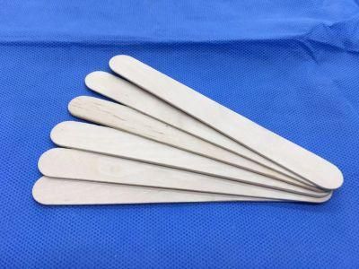 Cheap Medical Adult Children Disposable Sterile 14cm Wooden Tongue Depressor