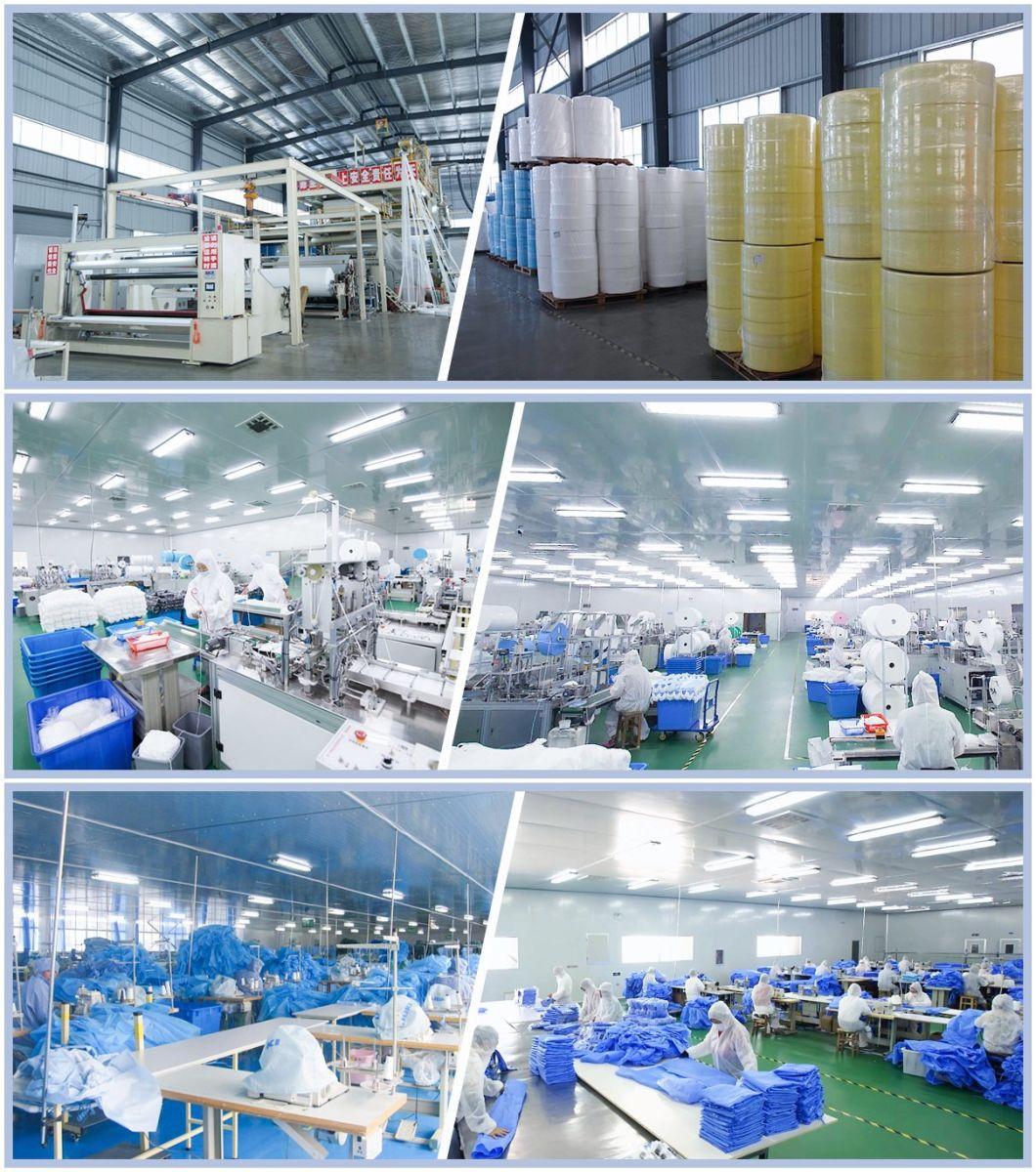 Individual Package High Quality Medical Mask 3ply Face Mask Containing Non-Woven Melt-Sprayed Cloth Surgical Masks