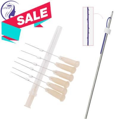 Cosmetic Collagen CE Pdo Suture for Face Nose Lifting Beauty with Needle Cog Thread