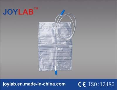 Hot Sale Urine Bag with Push Pull Valve
