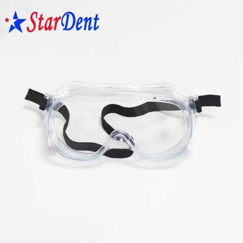 Material PVC+PC/Dental Medical Anti-Fog Safety Goggles Eye Protective