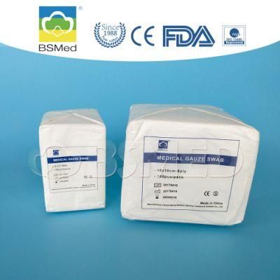 Hot Sale Medical Disposable Gauze Swab with FDA Certificate