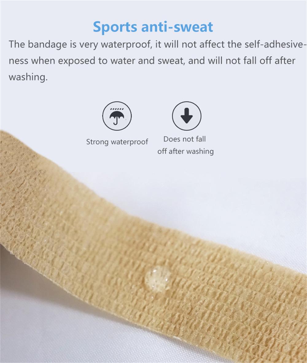 Disposable Medicalself-Adhesive Elastic Bandage Sports Protective Bandage