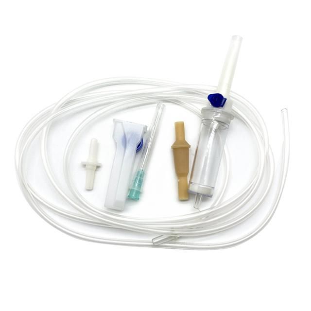 Disposable Medical Infusion Set IV Set with/Without Needle Luer Lock Luer Slip Sterile CE Is