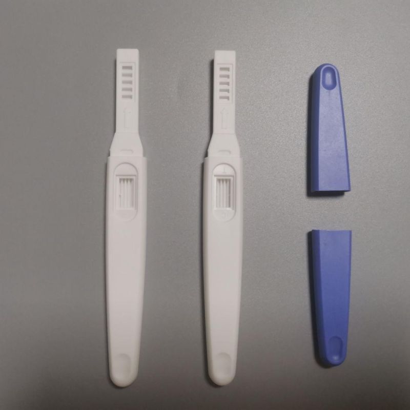 Plastic Cassette for Rapid Test, ABS HCG Pregnancy Test MID-Stream Cassette