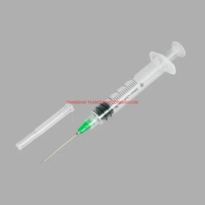 CE/FDA Approved Manual Retractable Safety Syringe 1/3/5/10ml for Hypodermic Injection
