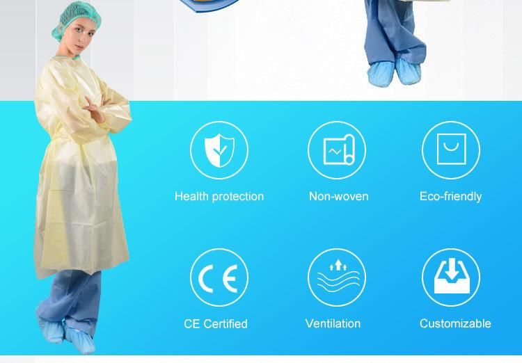 Disposable SMS Standard Surgical Gown Hospital Gown