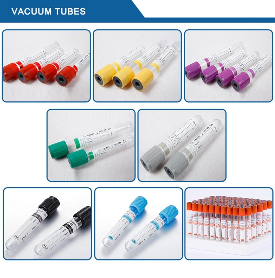 Manufacturer Sale Glass or Pet Non-Vacuum Blood Collection Test Tube