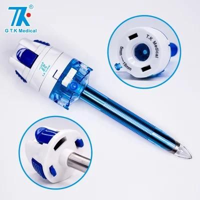 High Quality Laparoscopic Trocar Medical Surgical Hand Instruments Disposable Bladeless Trocar China Manufacture