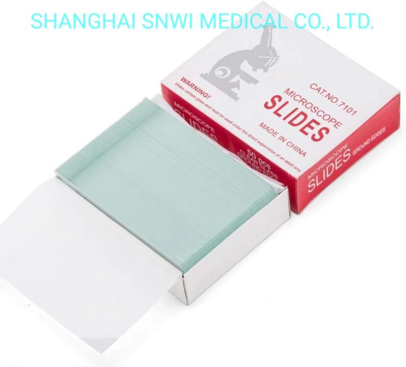 Laboratory Consumable Disposable Medical Microscope Slide Cover Glass with CE ISO Certificate
