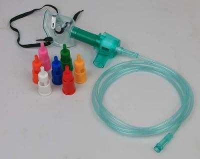 Breathing Full Face Mask for Sleep Medical Single Use Medical Nebulizer PVC Transparent Oxygen Mask