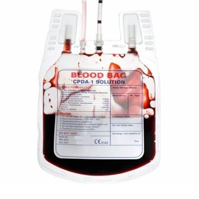 Medical Supply Disposable Blood Bag for All 450, Ml 500ml