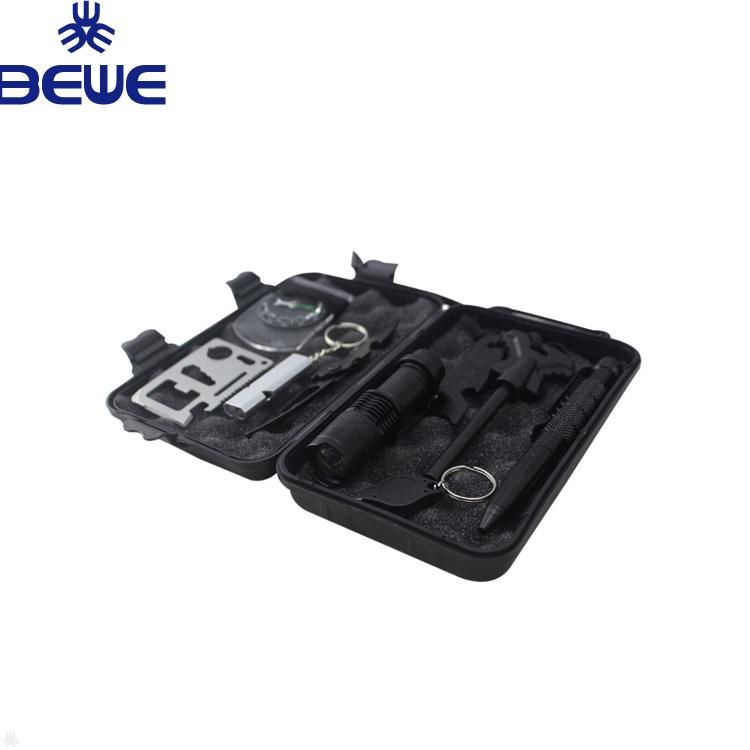 Wholesale OEM Logo Cheap Price Outdoor Survival Kit