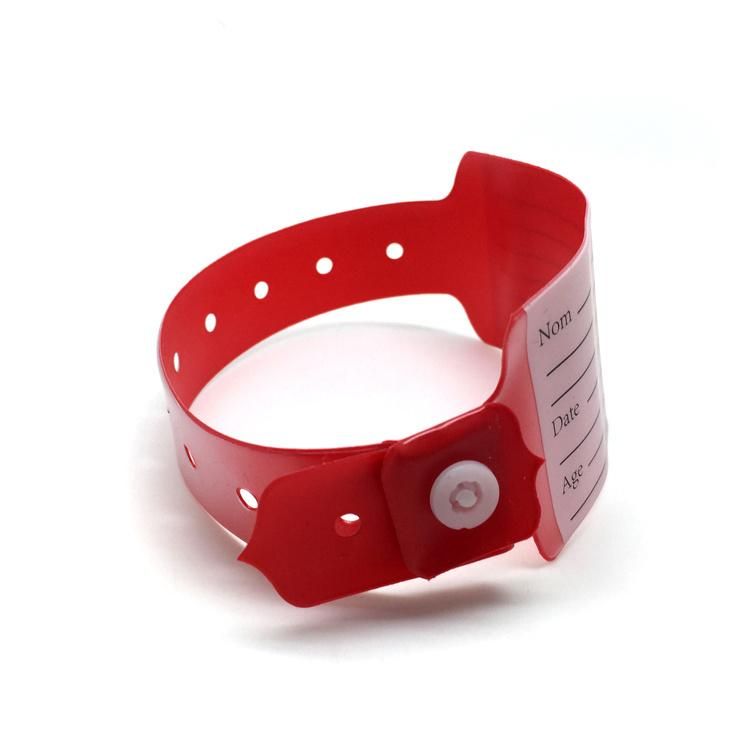 Custom Adult Write on Hospital ID Wristband