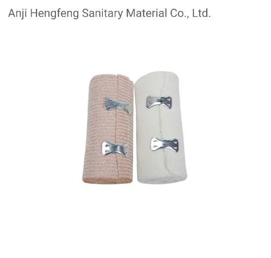 Disposable Medical Skin Color Elastic Plain Bandage with Ce FDA