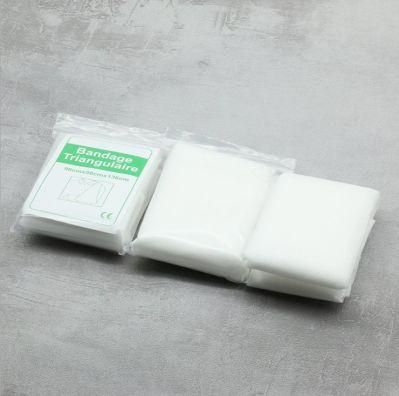 Medical Dressing First Aid White Non Woven Triangular Bandage