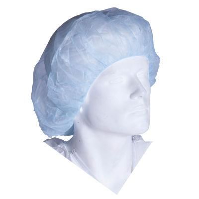 Non-Woven Machine Made Bouffant Cap 21inch OEM Pack