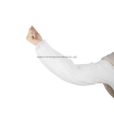 Wholesale Disposable Plastic Arm Sleeve Cover Blue PE Oversleeve