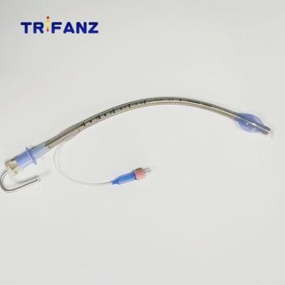 Disposable Medical Consumable Silicone Reinforced Endotracheal Tube