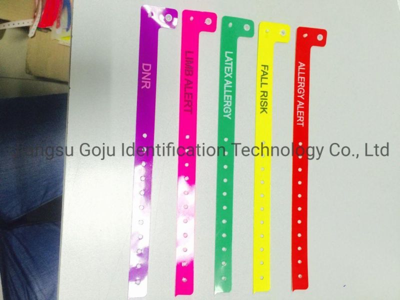 Factory Direct Sale Custom Plastic L Shape Compound Wristbands