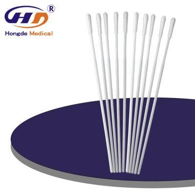 HD5 Certificated Nasopharyngeal Sterile Flocked Surface Sampling Swab Nylon Flocking Stick Nasal Swab