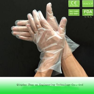 High Performance Medical FDA CE En374 En455-2 Approved Muti-Color Water Proof Disposable High Elastic Stretchable TPE Gloves in Promotion