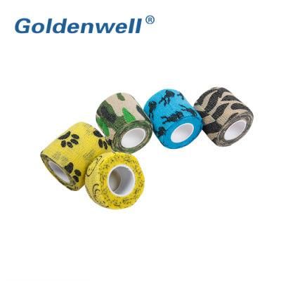Custom Printed Medical Cohesive Elastic Self Adhesive Bandage