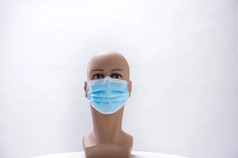 Disposable 3 Ply Earloop Face Mask Tie on