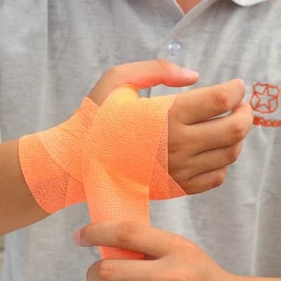 TUV Rheinland CE Sport Self-Adhesive Elastic Medical Supply for Athlete