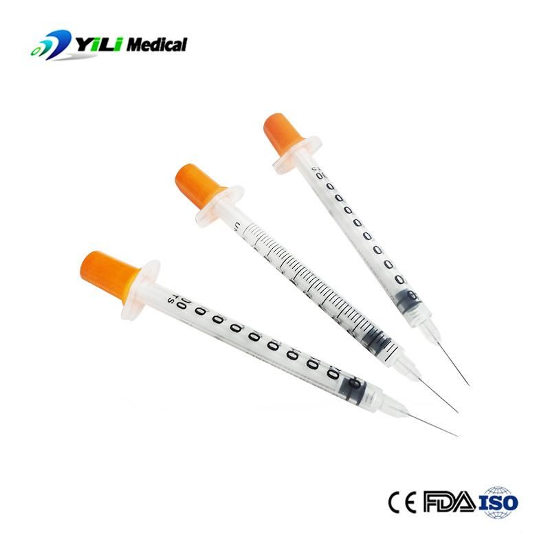 High Quality Disposable Insulin Syringe with CE & ISO