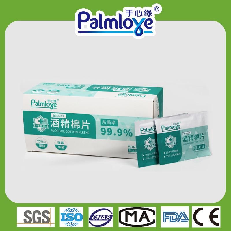 Palmjoy Advanced 75% Alcohol Hand Sanitizer Wipes Kill 99.9% Bacteria Disinfectant Alcohol Wipes