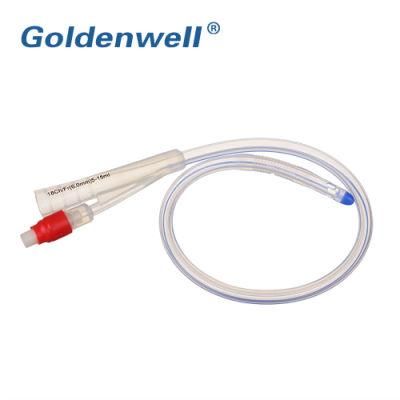 Medical Disposable 2/3 Way Silicone Foley Catheter Urinary Catheter