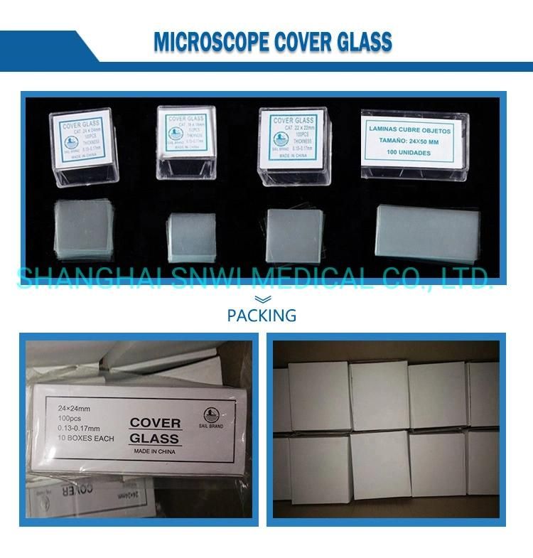 High Quality Most Popular Microscope Slides Cover Glass Types Of Microscope
