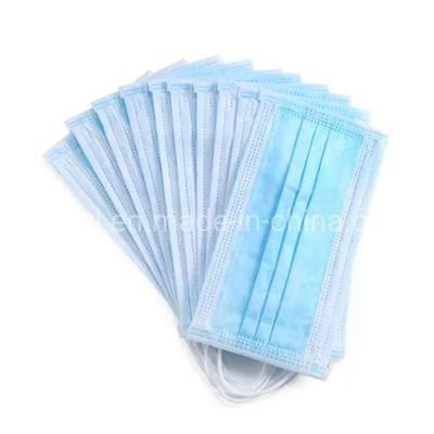 Disposable Non-Woven Face Mask with Ear-Loop with Ce