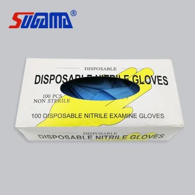 Disposable Nitrile Gloves Powder Free Examination Glove