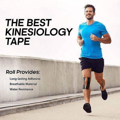 Waterproof Medical Athletic Kinesiology Sports Tape for Football Club