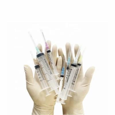 Wego Factory Price PP Material Hypodermic Syringes Manufacturer Sterile Syringe with Needle