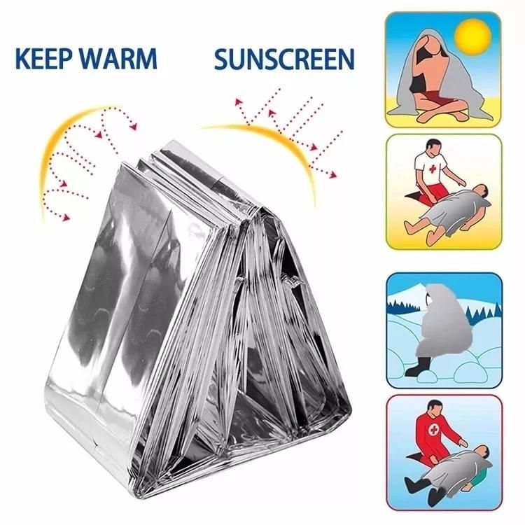 Emergency Blanket Thermal Outdoor Waterproof Survival Rescue Foil Thermal Space First Aid