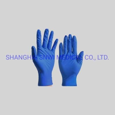 Powdered and Powder Free Household (Medical) Disposable Nitrile Exam Gloves