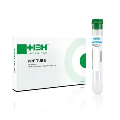 New Products Medical 12ml Prp Tube Sodium Citrate with Gel Test Prf Centrifuges Tubes