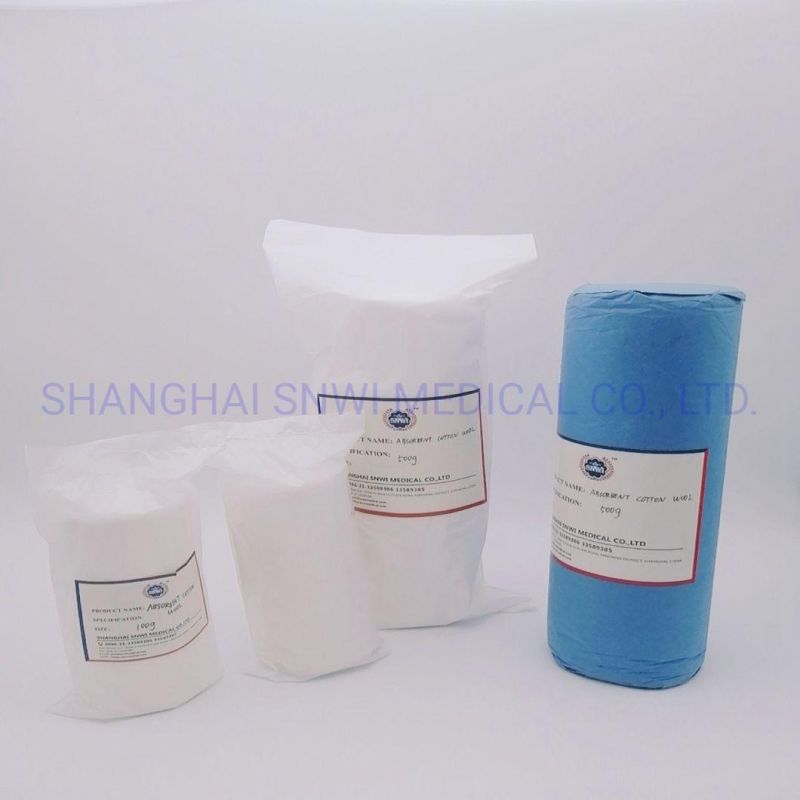 White Sterile Cotton Gauze Jumbo Bandage Roll
