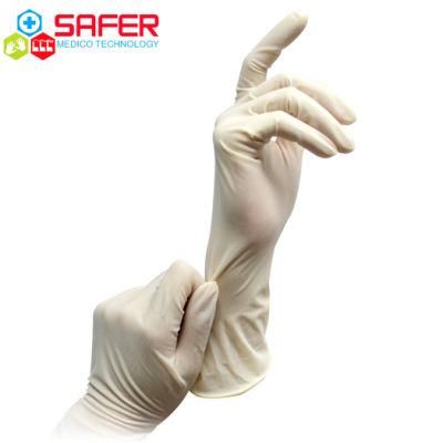 Disposable Latex Medical Surgical Glove Sterile Powder Free