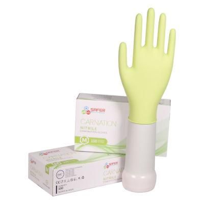 Latex Free Powder Free Nitrile Gloves Disposable Green Cheap Price
