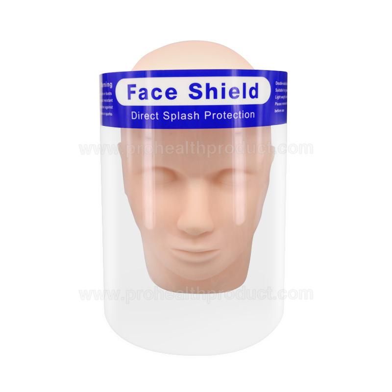 Factory Approved Face Anti Splash Face Guard PET Face Protection Shield