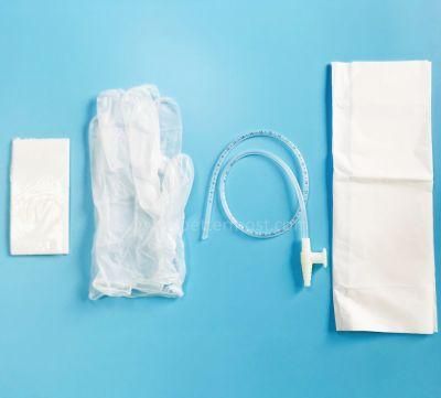 Disposable High Quality Medical Suction Catheter Kit for Adult Pediatric Single Use