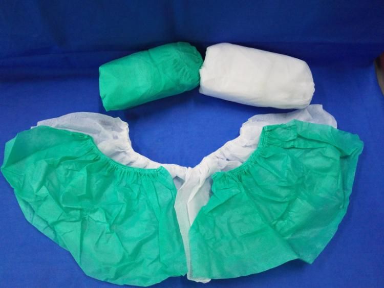 Non Woven No Slip Shoe Cover 40X17 Cm