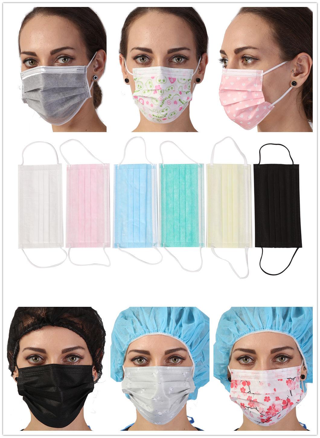 3 Ply Face Hospital Mask Non Woven Safety Medical Mask