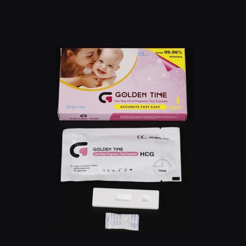 2.5mm Cassette Test for Pregnancy HCG Urine Pregnancy Rapid Test